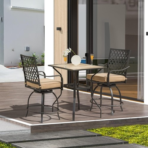 Domi set bar patio pezzi - patio, 3
