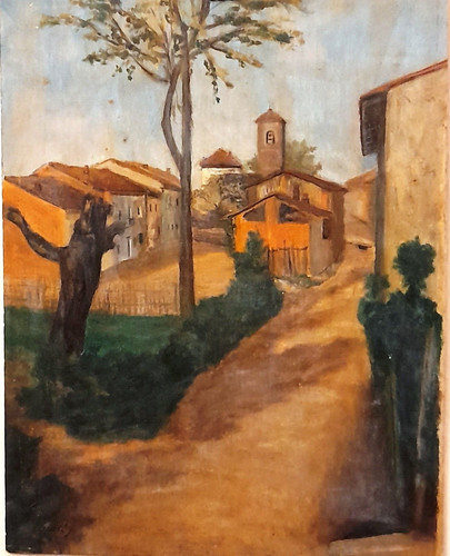 Attilio ferrero olio su - attilio, ferrero,