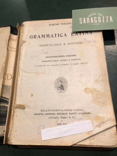 Grammatica latina turazza - e.,