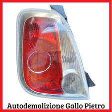 Fanale posteriore sinistro FIAT 500 2007 2008 2009 2010 312 1.3 d multijet 1.2