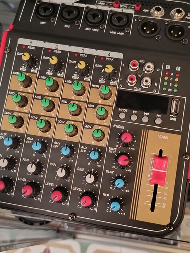 Mixer audio live - audio, con