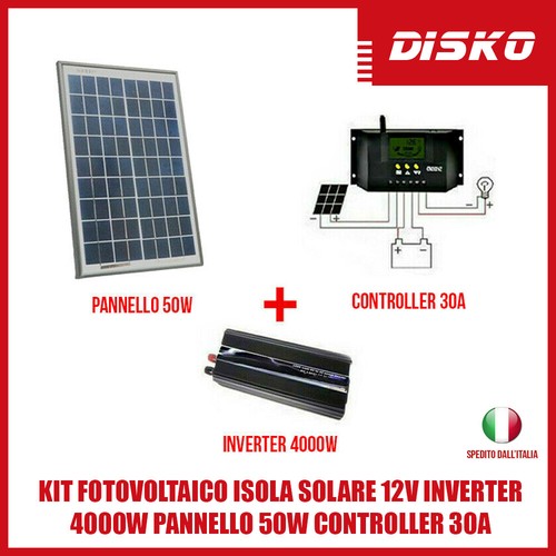 Kit fotovoltaico isola solare - fotovoltaico,