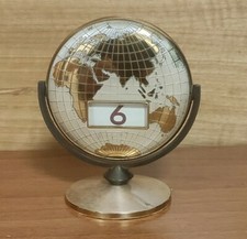 Calendario perpetuo vintage da scrivania  per ufficio anni 50.