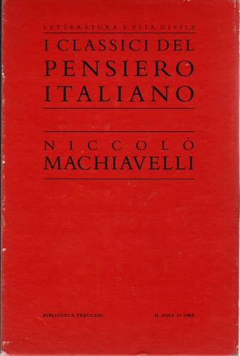 Libro niccolò machiavelli - niccolò,