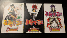 D. Gray-Man Vol 3, 4, 5 By