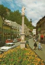 Brunico, Bruneck (BZ) Via Ragen, Colonna Mariana, Fontana e Porta Ragen, 3 cart.