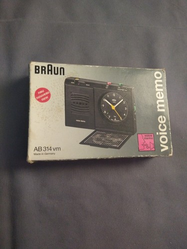 Orologio sveglia vintage braun - orologio,