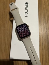 Apple Watch SE GPS 40 Mm Gold Alluminum Case Starlight Sportband 