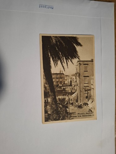 Cartolina pozzuoli piazza - cartolina,