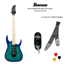 IBANEZ RG370AHMZ BMT Blue Moon Burst CHITARRA ELETTRICA Ponte Edge-Zero II + acc
