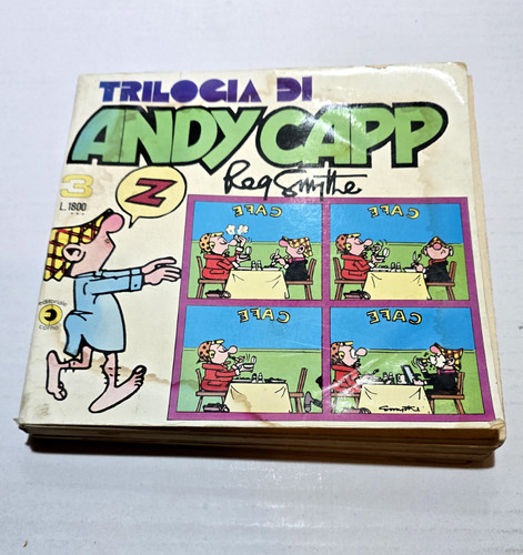 Libro fumetti trilogia andy - trilogia, di