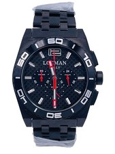 Orologio Locman Stealth Crono 212KKKR/775 Acciaio Titanio Scontatissimo Nuovo