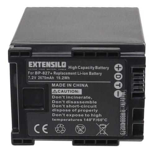 Batterie pour canon vixia - pour, hf