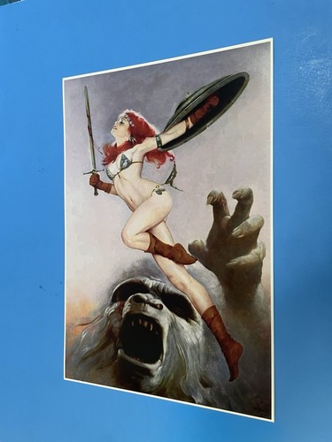 Marvel comics red sonja - comics, poster