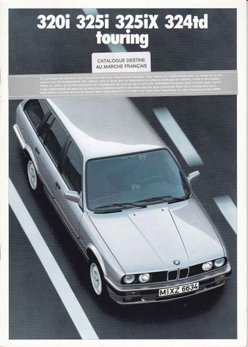 Catalogue brochure bmw serie - /,