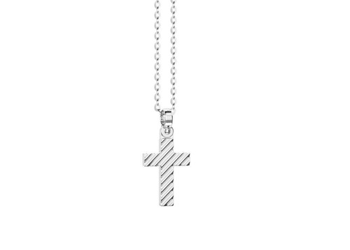 Collana uomo zancan argento - collana,
