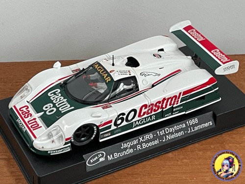 Slot car jaguar xjr9 1st - slot, 1/32