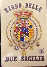 Targa Metallo-STEMMA REGNO