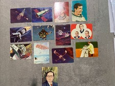 13 FIGURINE RELI' 9 LA CONQUISTA DELLO SPAZIO +4 no NUMERO NO PANINI LAMPO EDIS 