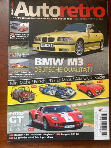 Auto rétro 366 bmw m3 - bmw, m3/
