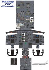 Boeing 737 - Poster cabina di