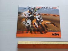 KTM produzione modelli Sport MiniCycles 2007 depliant originale