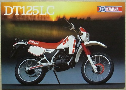 Yamaha dt125lc foglietto - yamaha,