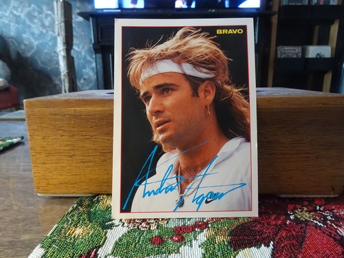 Andre agassi cartolina - agassi,