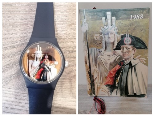Orologio calendario storico - calendario,