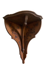 Antica piccola mensola da muro