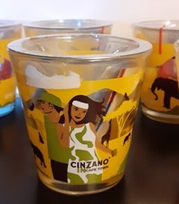 CINZANO 6 BICCHIERI GLASS