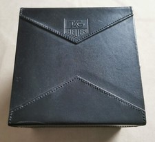 TAG Heuer are vintage maxi box black leather for two watches limited 201-900