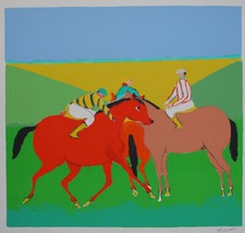 CESETTI GIUSEPPE GRANDE MAESTRO MAREMMANO DELLA TUSCIA SERIGRAFIA FIRMATA.