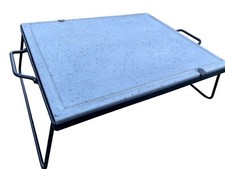 PIETRA LAVICA PIASTRA OLLARE BISTECCHIERA GAS CARBONE LEGNA CON GAMBE PER CARNE