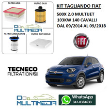KIT TAGLIANDO 4 FILTRI FIAT