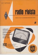 RADIO RIVISTA- N° 5 -Maggio 1953 - Voltmetri - Amperometri - Galvanometri ecc.