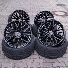 18 Pollici Cerchi RS4 per Audi A4 S4 A5 S5 B8 B9 A6 A7 4G 4K Q5 Q3 Q2 Nero