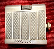 KASCHIE “K16” RARO Accendino a pressione in argento 900, modello “Quetschzünder”