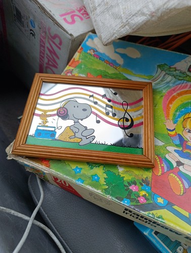 Quadro specchio snoopy - quadro,