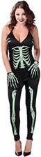Costume scheletro teschio - costume,