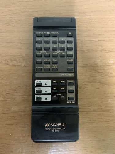 Sansui 1390 remote control - sansui,