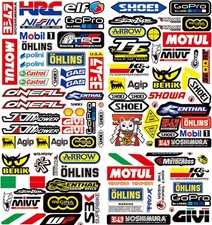 Adesivi per Kit Moto Sponsor -