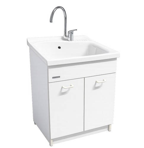 Mobile lavanderia con lavabo