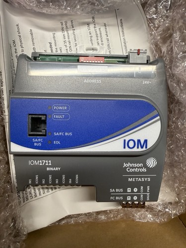 Johnson controls iom1711 0 - johnson,