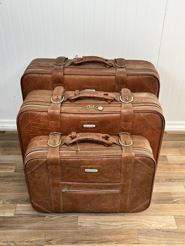 Valigie vintage pelle da - in,