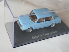 Simca 1000 1962 bleu - 1000,