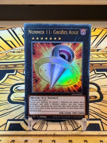 Yugioh numero grande - grande, occhio