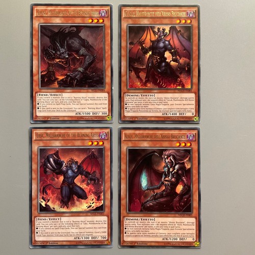 Lotto burning abyss - abyss, cagna