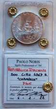500 lire argento 1967 - argento,