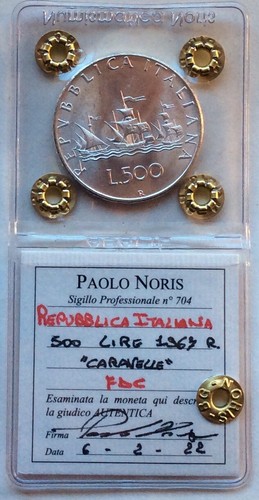 500 lire argento 1967 - lire,